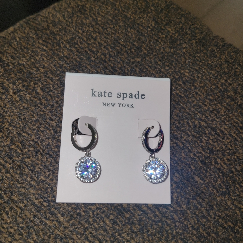 Kate Spade sparkling earrings